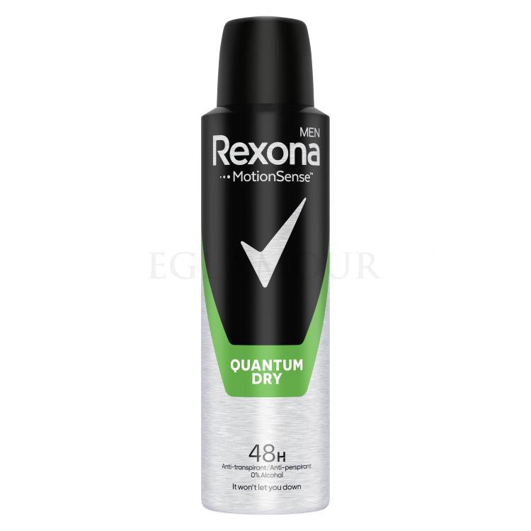 Rexona Men Quantum Dry 48H Antiperspirant für Herren 150 ml