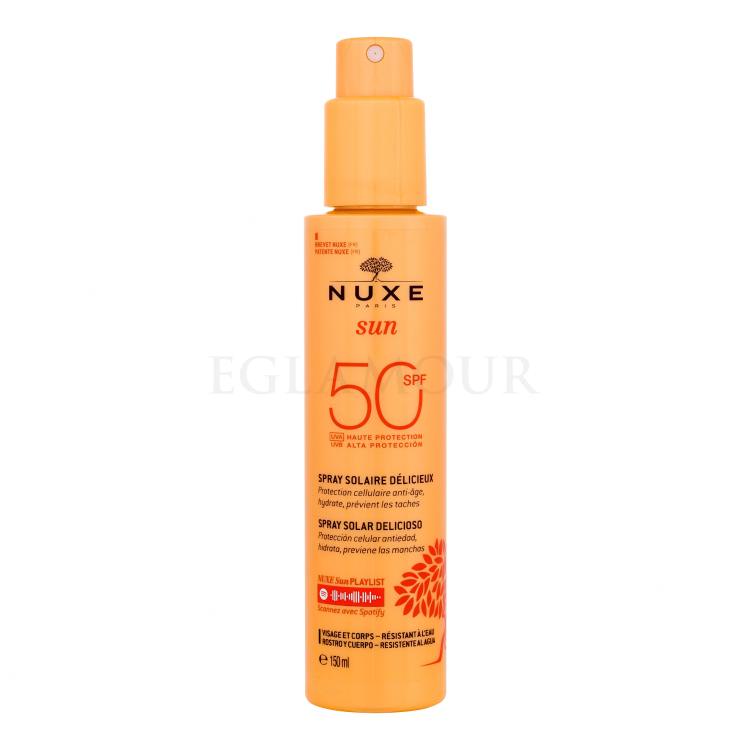 NUXE Sun Delicious Spray SPF50 Sonnenschutz 150 ml