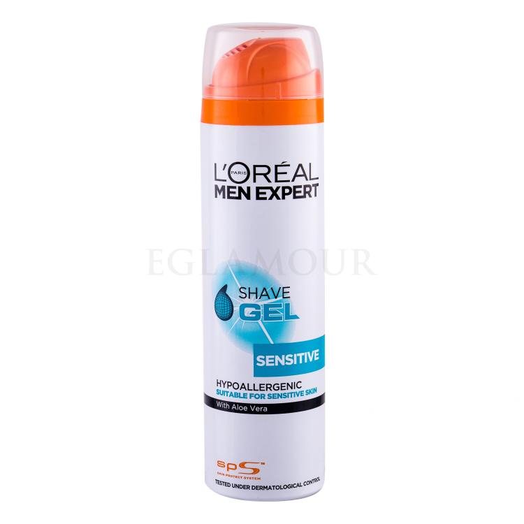 L&#039;Oréal Paris Men Expert Sensitive Rasiergel für Herren 200 ml