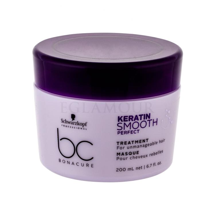 Schwarzkopf Professional BC Bonacure Keratin Smooth Perfect Haarmaske für Frauen 200 ml