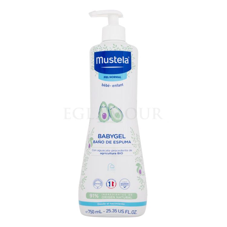 Mustela Bébé Multi-Sensory Bubble Bath Duschgel für Kinder 750 ml
