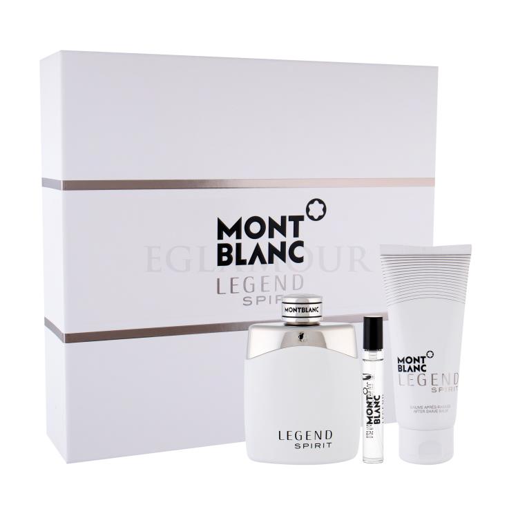 Montblanc Legend Spirit Geschenkset Edt 100 ml + After Shave Balsam 100 ml + Edt 7,5 ml