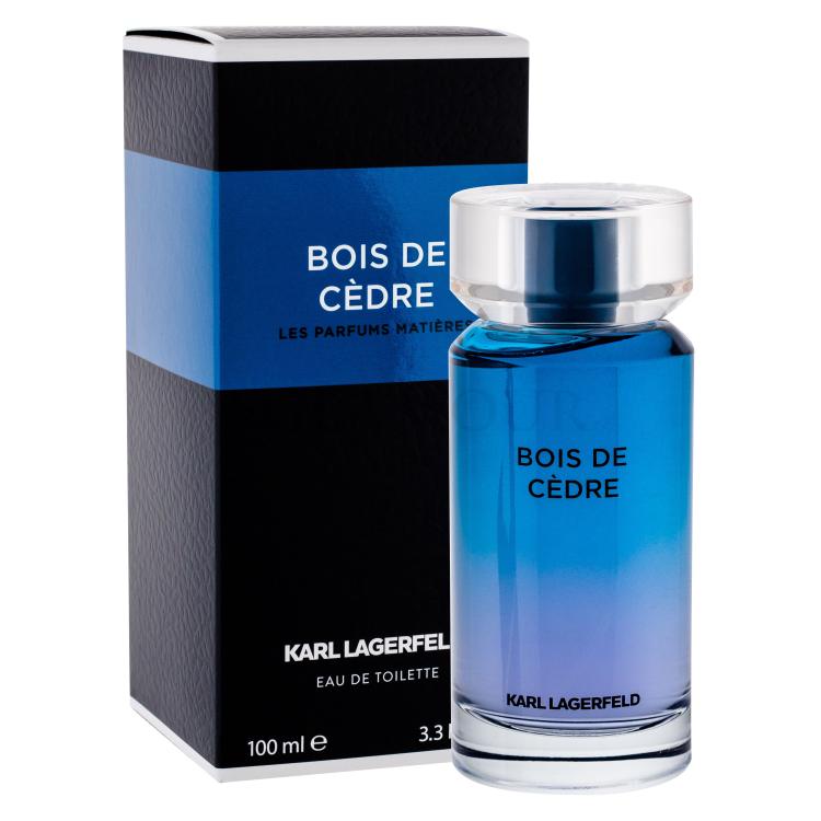 Karl Lagerfeld Les Parfums Matières Bois de Cedre Eau de Toilette für Herren 100 ml