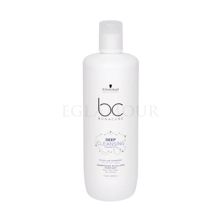Schwarzkopf Professional BC Bonacure Deep Cleansing Foaming Face Wash Shampoo für Frauen 1000 ml