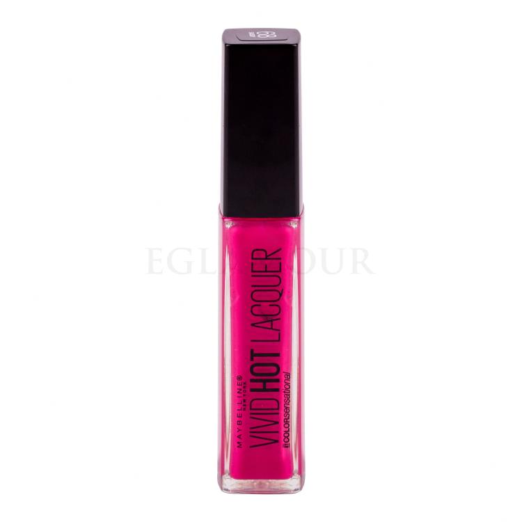 Maybelline Color Sensational Vivid Hot Laquer Lipgloss für Frauen 7,7 ml Farbton  68 Sassy