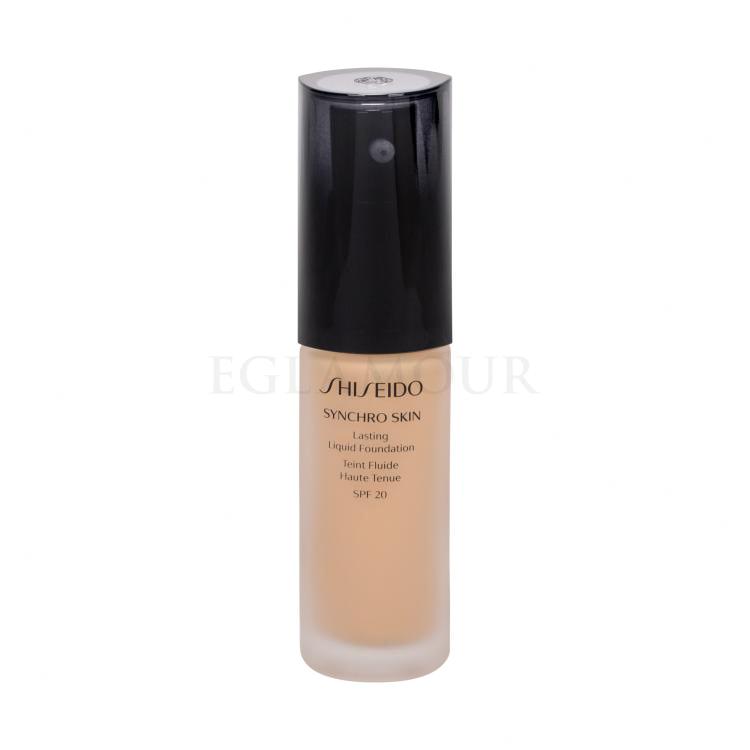 Shiseido Synchro Skin Lasting Liquid Foundation SPF20 Foundation für Frauen 30 ml Farbton  Golden 3