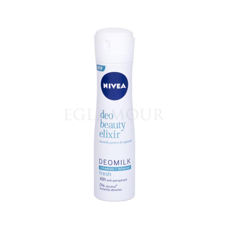 Nivea Deo Beauty Elixir Deomilk Fresh Antiperspirant für Frauen 150 ml