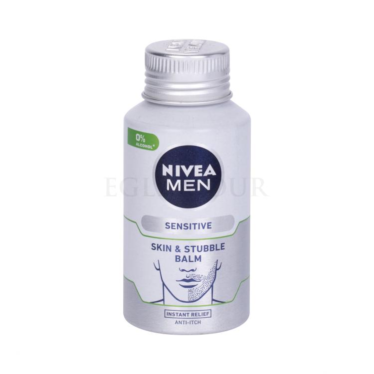 Nivea Men Sensitive Skin &amp; Stubble After Shave Balsam für Herren 125 ml
