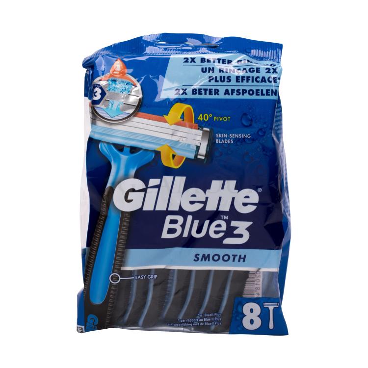 Gillette Blue3 Smooth Rasierer für Herren 8 St.