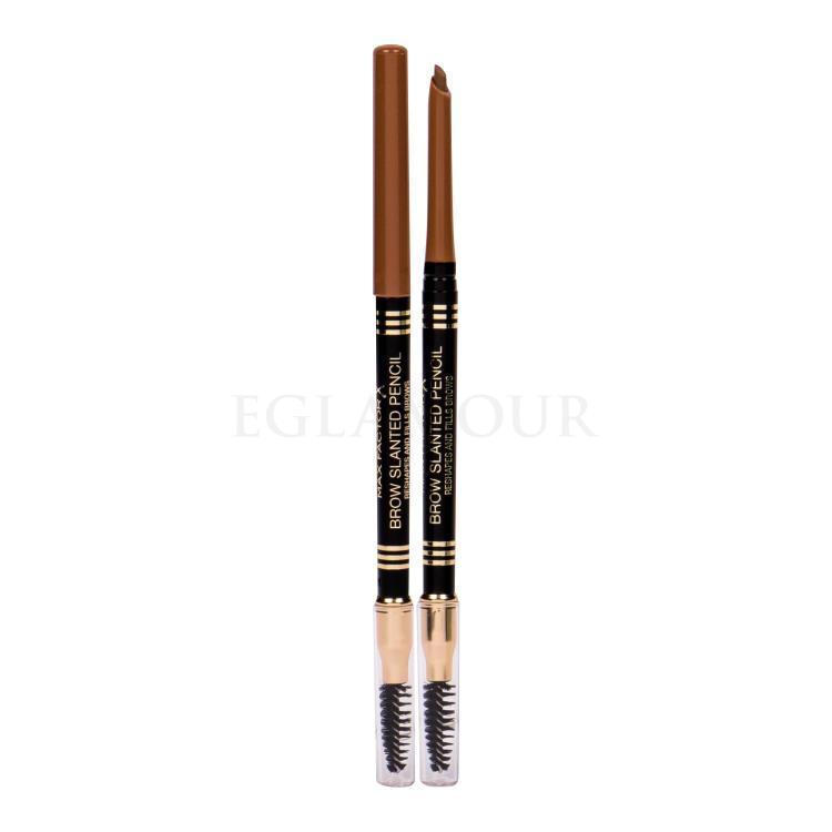 Max Factor Brow Slanted Pencil Augenbrauenstift für Frauen 1 g Farbton  02 Soft Brown