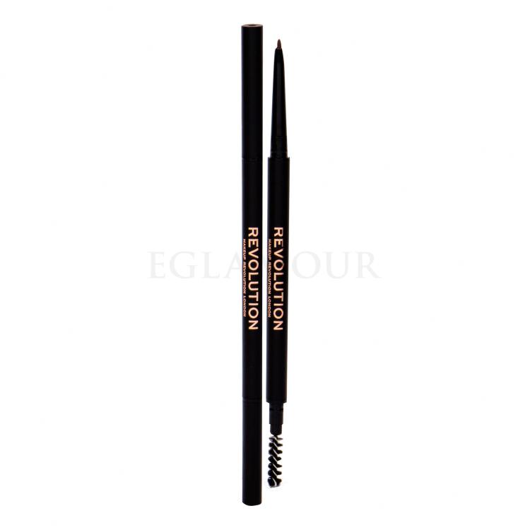 Makeup Revolution London Precise Brow Pencil Augenbrauenstift für Frauen 0,05 g Farbton  Medium Brown