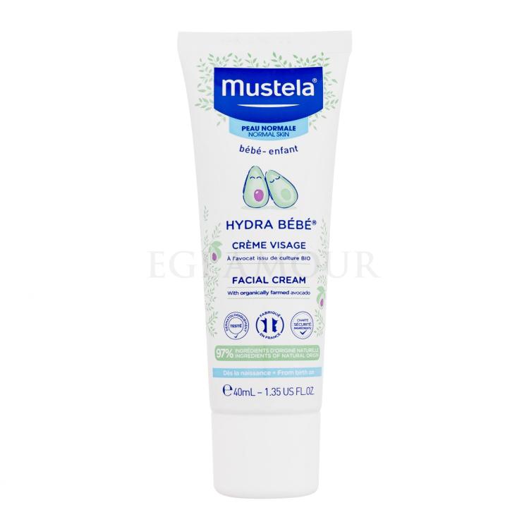 Mustela Hydra Bébé® Facial Cream Tagescreme für Kinder 40 ml