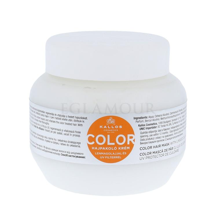 Kallos Cosmetics Color Haarmaske für Frauen 275 ml