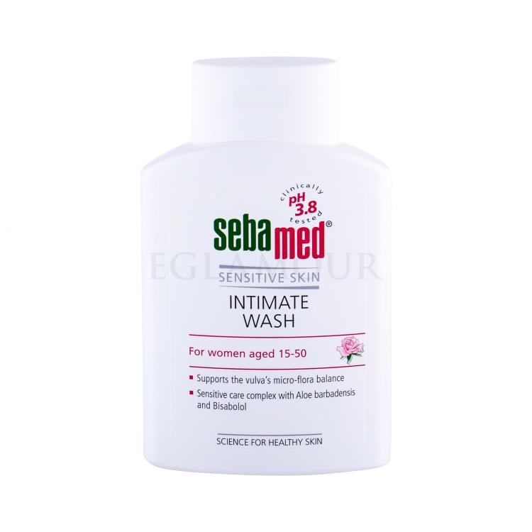 SebaMed Sensitive Skin Intimate Wash Age 15-50 Intimhygiene für Frauen 200 ml