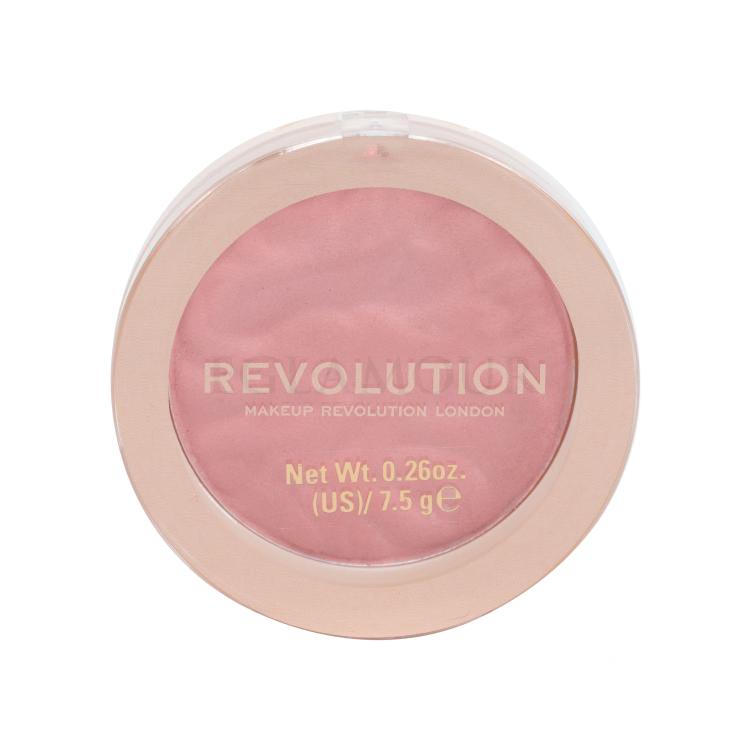 Makeup Revolution London Re-loaded Rouge für Frauen 7,5 g Farbton  Rhubarb &amp; Custard