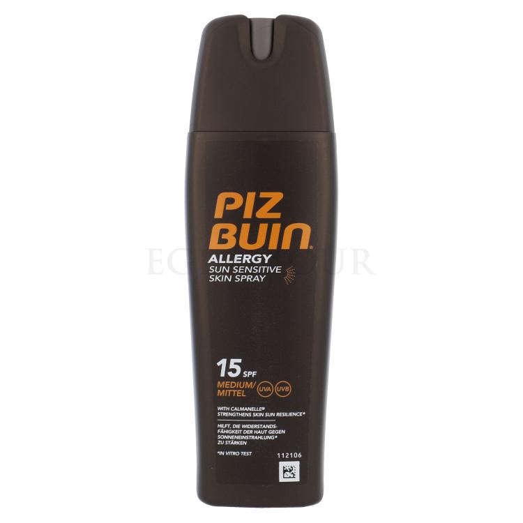PIZ BUIN Allergy Sun Sensitive Skin Spray SPF15 Sonnenschutz 200 ml