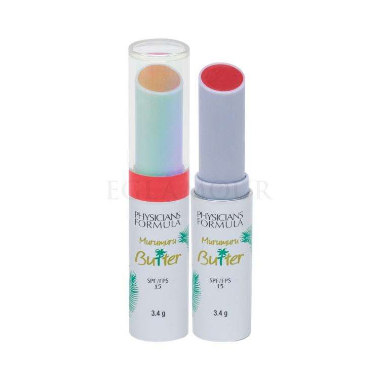 Physicians Formula Murumuru Butter Lip Cream SPF15 Lippenbalsam für Frauen 3,4 g Farbton  Samba Red