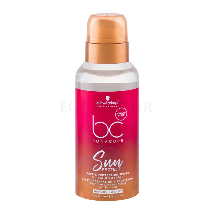 Schwarzkopf Professional BC Bonacure Sun Protect Prep &amp; Protection Pflege ohne Ausspülen für Frauen 100 ml