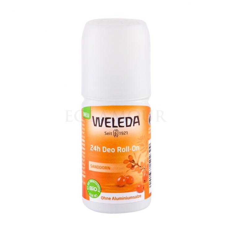Weleda Sea Buckthorn 24h Deo Roll-On Deodorant für Frauen 50 ml