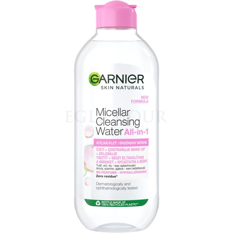 Garnier Skin Naturals Micellar Water All-In-1 Sensitive Mizellenwasser für Frauen 400 ml