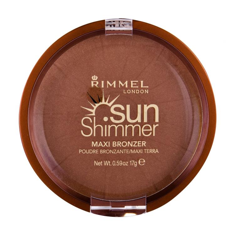 Rimmel London Sun Shimmer Maxi Bronzer für Frauen 17 g Farbton  004 Sun Star