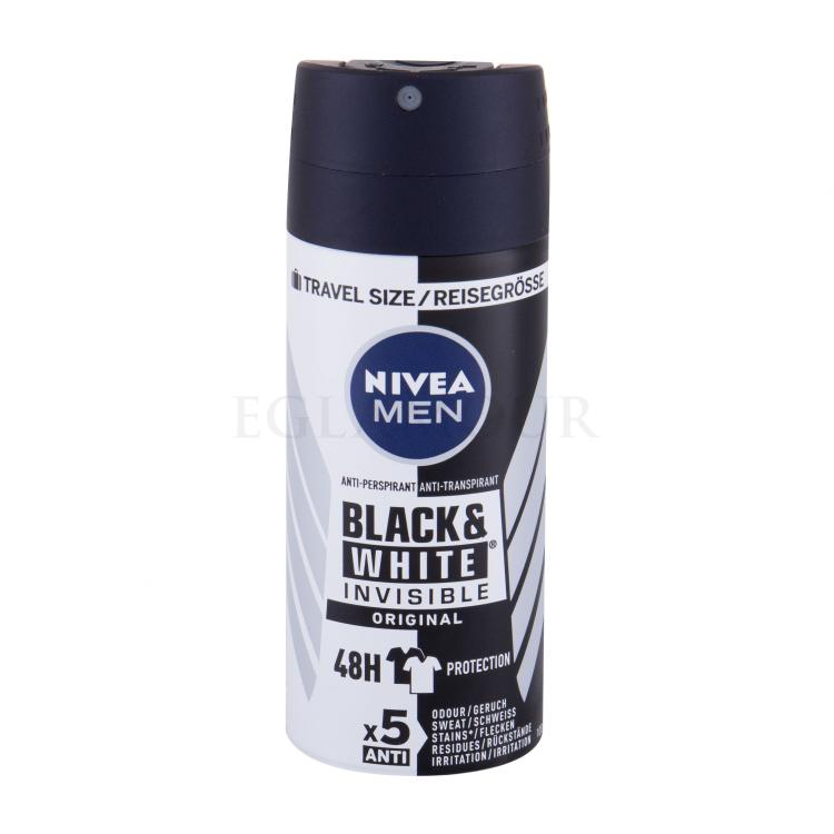 Nivea Men Invisible For Black &amp; White Original Antiperspirant für Herren 100 ml