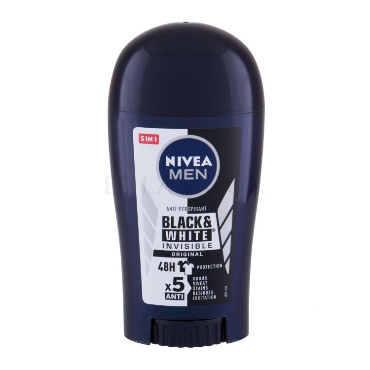 Nivea Men Invisible For Black &amp; White Original Antiperspirant für Herren 40 ml