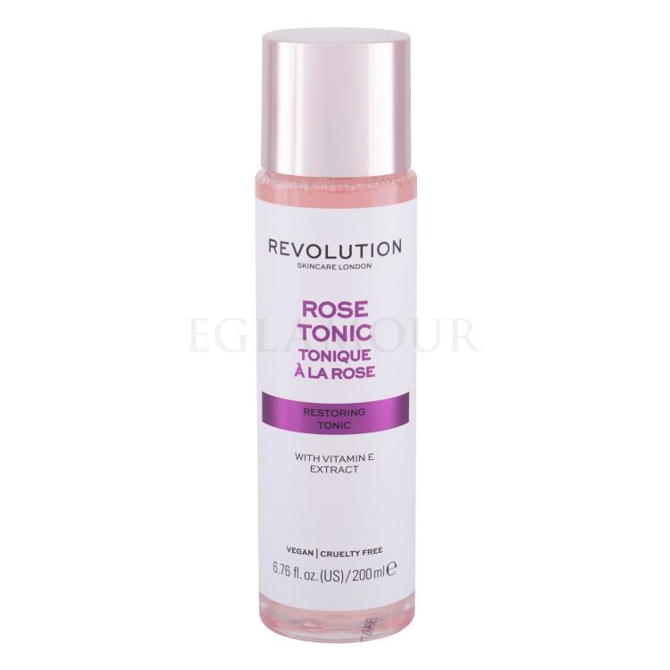 Revolution Skincare Rose Tonic Gesichtswasser und Spray für Frauen 200 ml