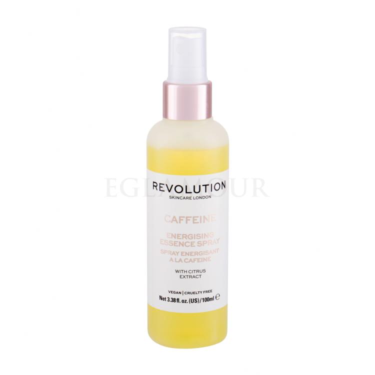 Revolution Skincare Caffeine Energising Essence Spray Gesichtswasser und Spray für Frauen 100 ml