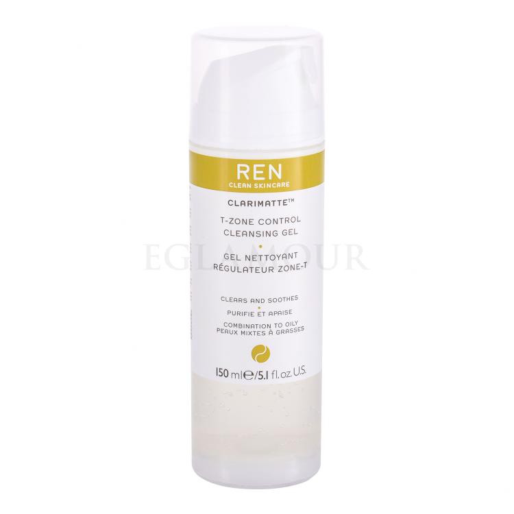 REN Clean Skincare Clarimatte T-Zone Control Reinigungsgel für Frauen 150 ml