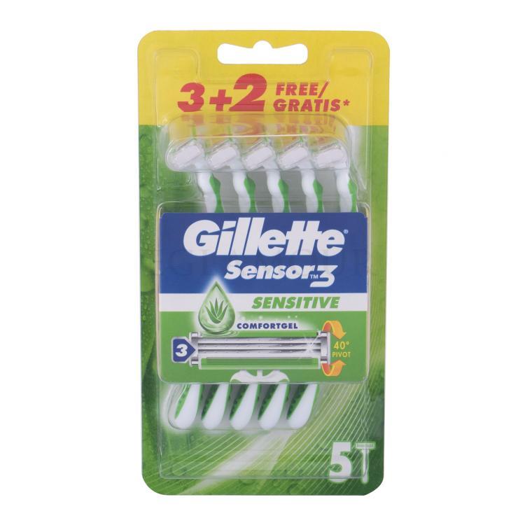 Gillette Sensor3 Sensitive Rasierer für Herren 1 St.