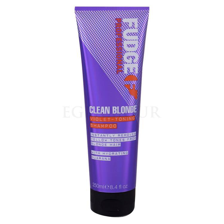 Fudge Professional Clean Blonde Violet-Toning Shampoo für Frauen 250 ml