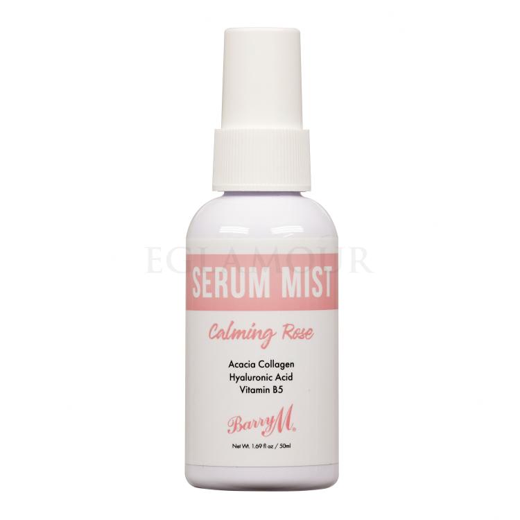 Barry M Serum Mist Calming Rose Gesichtswasser und Spray für Frauen 50 ml