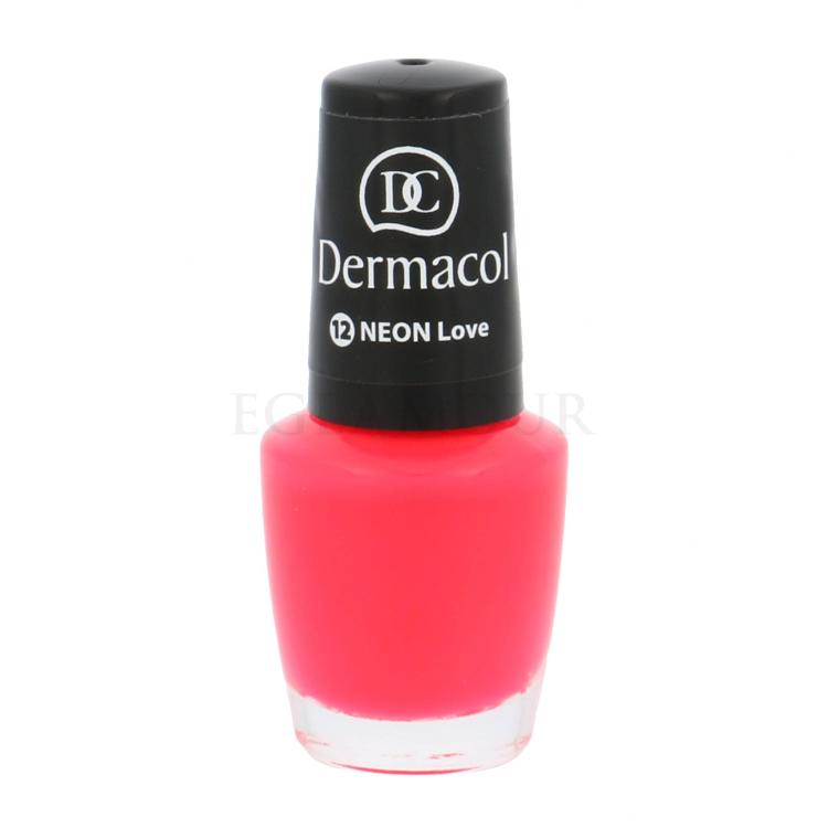 Dermacol Neon Nagellack für Frauen 5 ml Farbton  12 Love