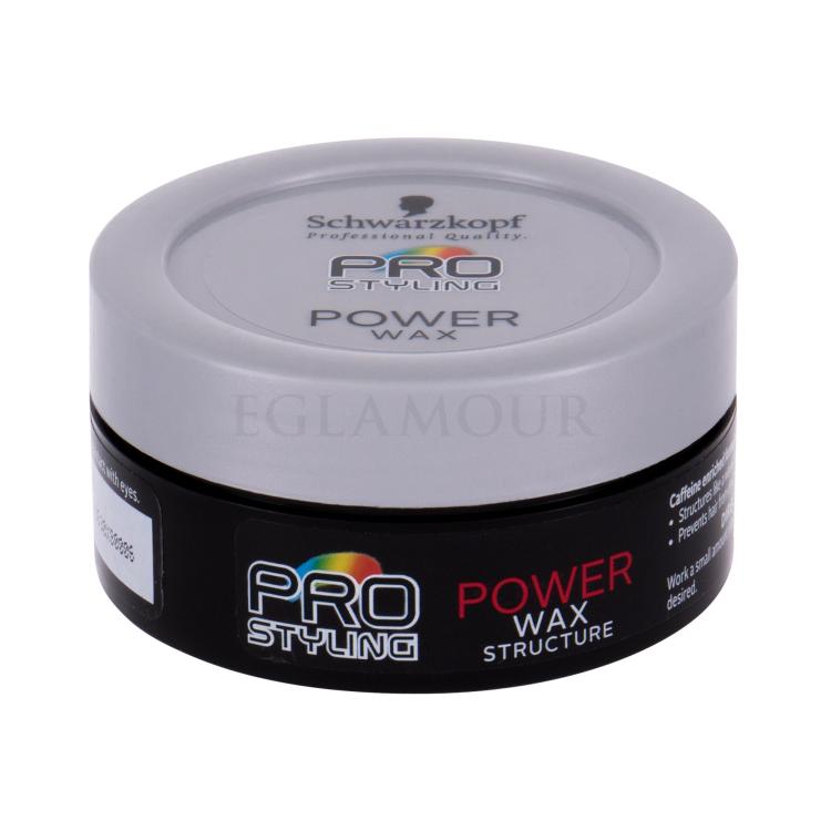Schwarzkopf Professional Pro Styling Power Wax Haarwachs für Frauen 75 ml