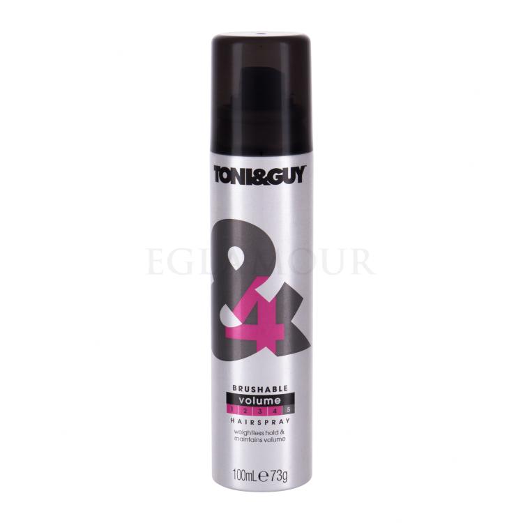 TONI&amp;GUY Volume Brushable Haarspray für Frauen 100 ml