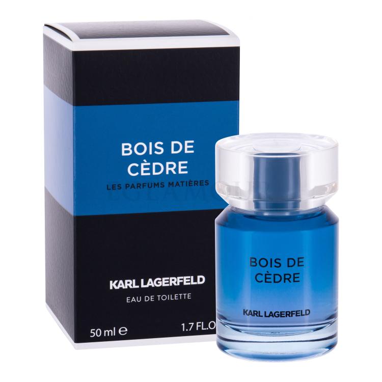 Karl Lagerfeld Les Parfums Matières Bois de Cedre Eau de Toilette für Herren 50 ml