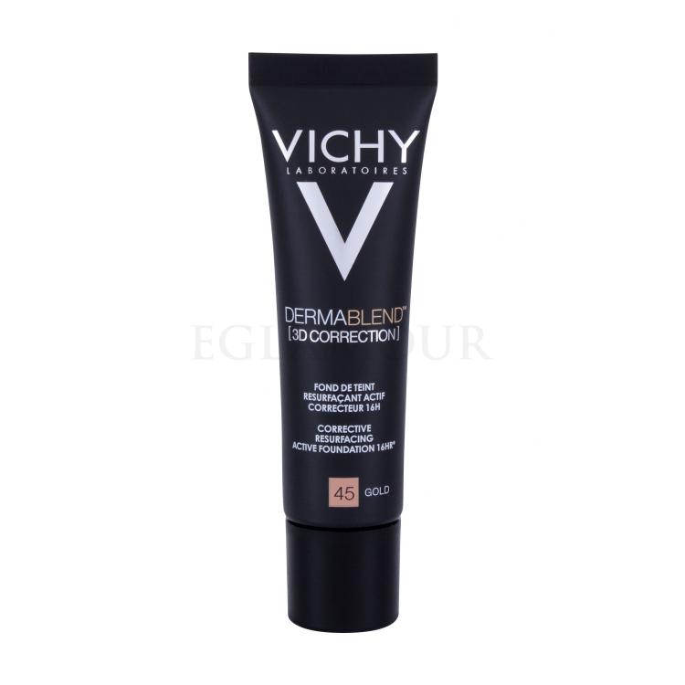 Vichy Dermablend™ 3D Antiwrinkle &amp; Firming Day Cream SPF25 Foundation für Frauen 30 ml Farbton  45 Gold