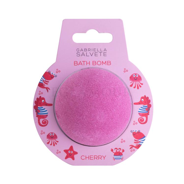 Gabriella Salvete Kids Bath Bomb Cherry Badebombe für Kinder 100 g