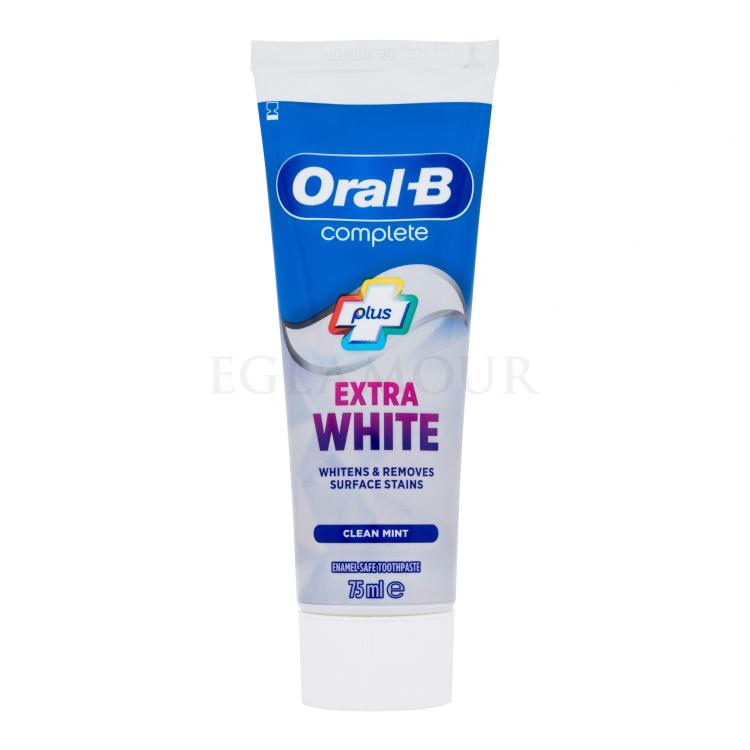 Oral-B Complete Plus Extra White Clean Mint Zahnpasta 75 ml