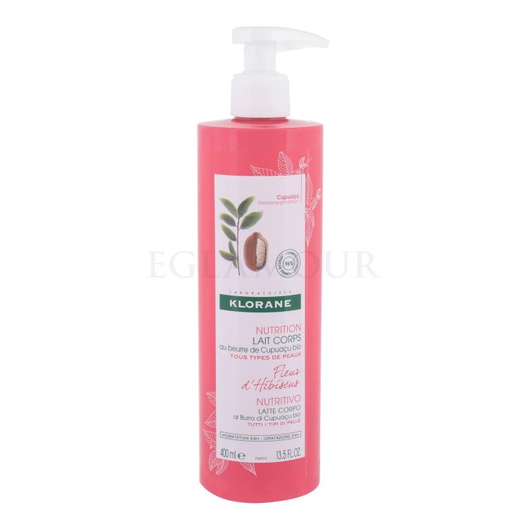 Klorane Organic Cupuaçu Hibiscus Flower Körperlotion für Frauen 400 ml