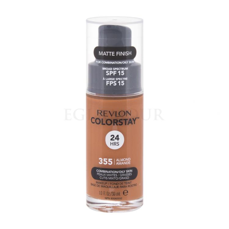 Revlon Colorstay Combination Oily Skin SPF15 Foundation für Frauen 30 ml Farbton  355 Almond