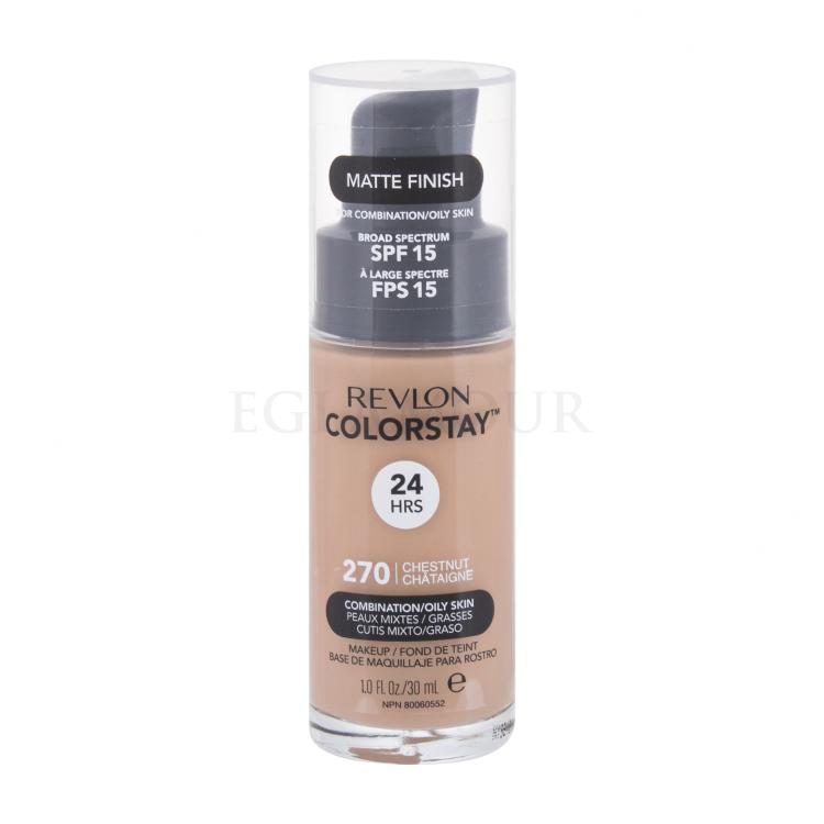 Revlon Colorstay Combination Oily Skin SPF15 Foundation für Frauen 30 ml Farbton  270 Chestnut