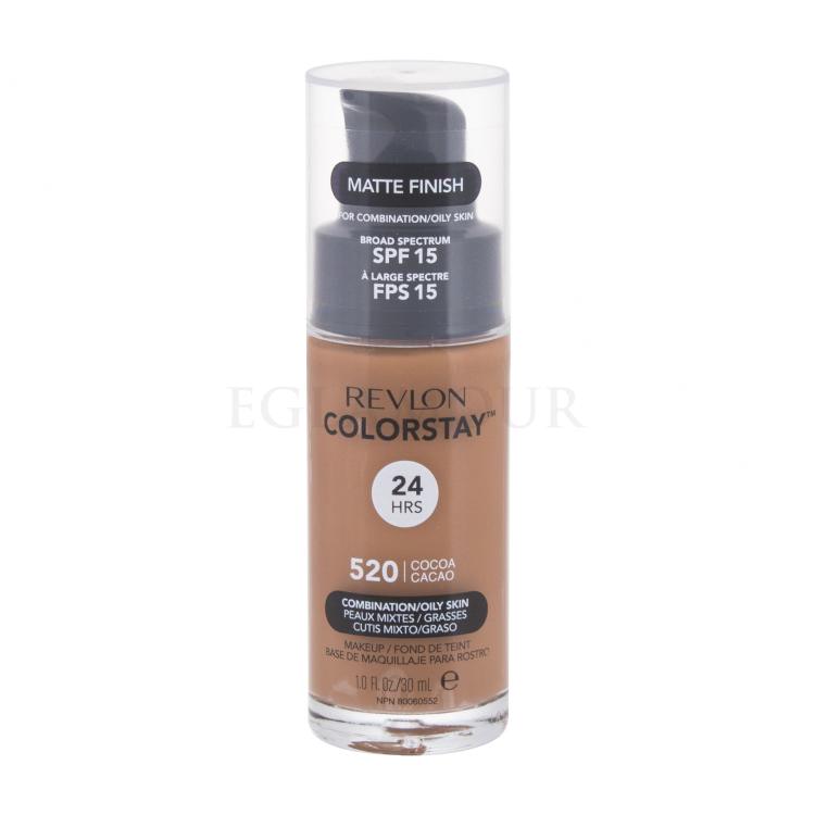 Revlon Colorstay Combination Oily Skin SPF15 Foundation für Frauen 30 ml Farbton  520 Cocoa