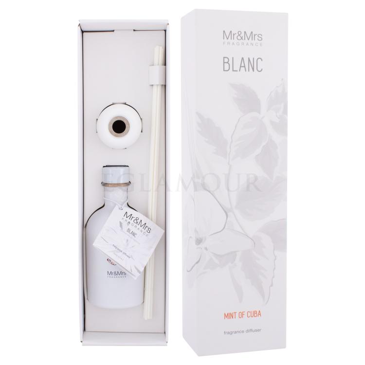 Mr&amp;Mrs Fragrance Blanc Mint Of Cuba Raumspray und Diffuser 250 ml