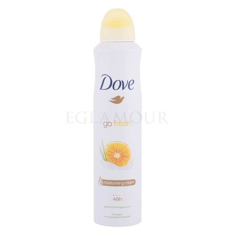 Dove Go Fresh Grapefruit 48h Antiperspirant für Frauen 250 ml