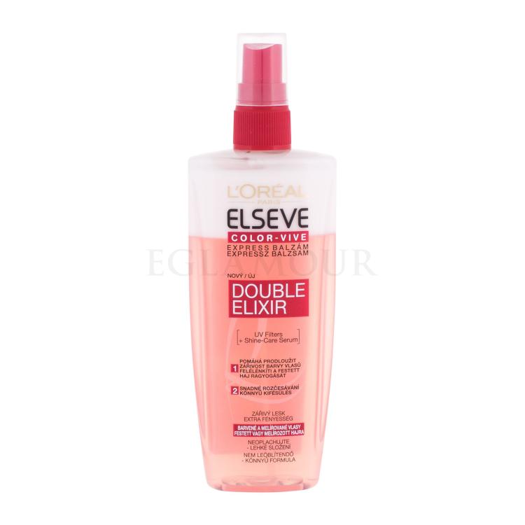 L&#039;Oréal Paris Elseve Color-Vive Double Elixir Pflege ohne Ausspülen für Frauen 200 ml
