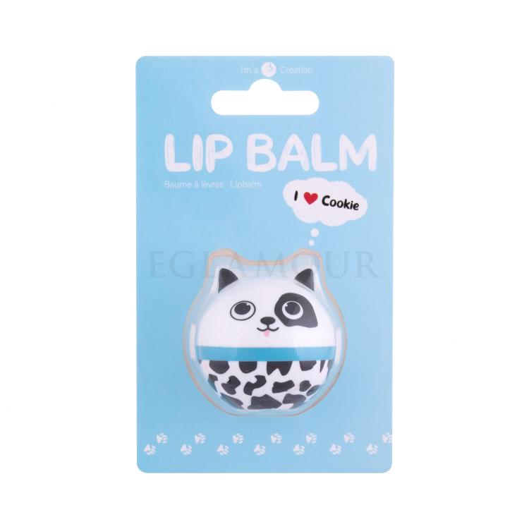 2K Cute Animals Lip Balm Cookie Lippenbalsam für Frauen 6 g