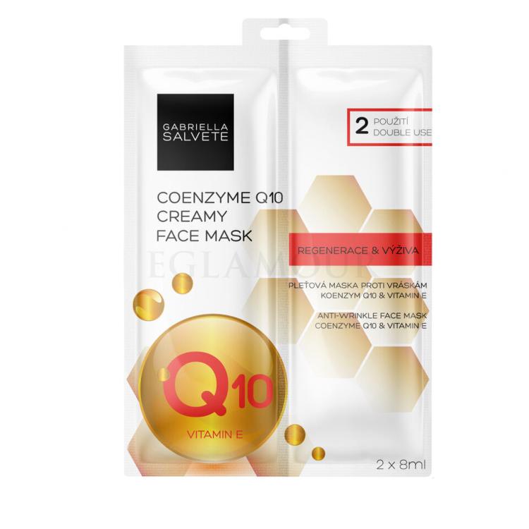Gabriella Salvete Creamy Face Mask Gesichtsmaske für Frauen 16 ml Farbton  Coenzyme Q10