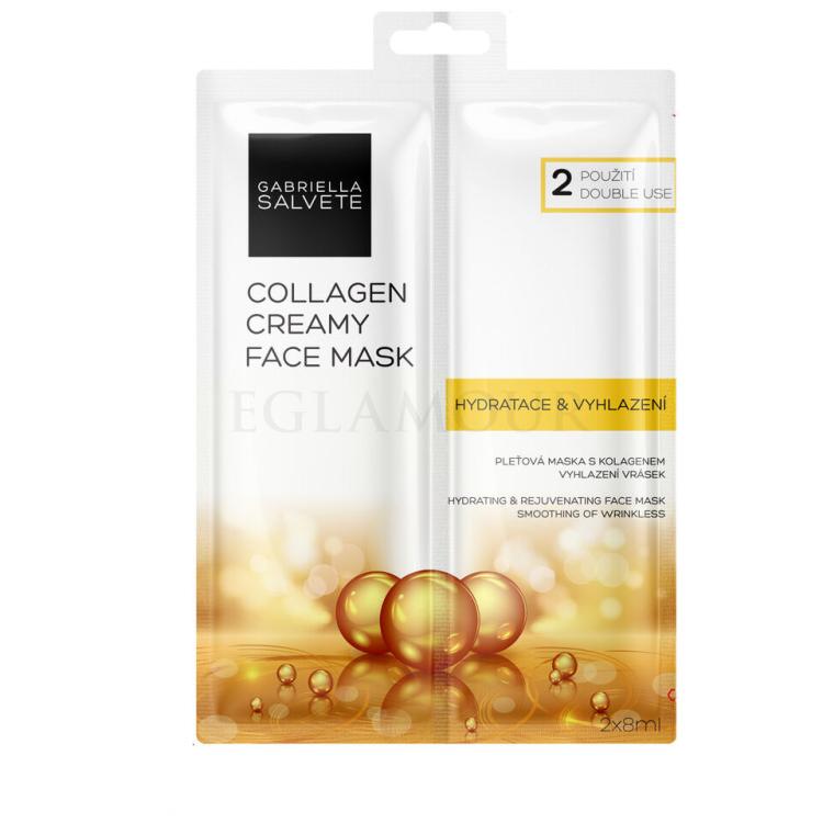 Gabriella Salvete Creamy Face Mask Gesichtsmaske für Frauen 16 ml Farbton  Collagen